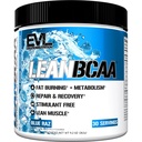 Evlution Stimulant Free Lean BCAA Powder Nutrition BCAAs Amino Acids Powder with CLA Carnitine and 2:1 Branched Chain Amino Acids Supports Muscle Recovery Fat Burn and Metabolism - Blue Raz