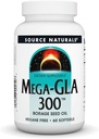 Fuente Natural Mega-GLA 300 - Borage Seed Oil Eso es Hexane-Free - 60 Softgels