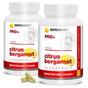 Citrus Bergamot SuperFruit PRO+ con Extracto de Hoja de Oliva - 47% BPF - 80% Polyphenols - 675mg por Serving - Worlds Strongest - Respaldo de Estudios Clínicos - Hecho en Estados Unidos - 180 Caps