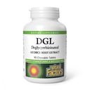 Factores Naturales DGL Chewable - Suplemento de soporte digestivo con extracto de raíz de regaliz - Tablas Chewable Soporte Stomach Lining &amp; Health - No Gluten-Free - 90 Tablets Chewable (90 Servings)