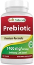 Mejores Naturales Prebióticos Fiber XOS (Xylo Oligosaccharide) 1400mg Servir 120 Veg Capsules