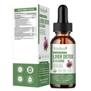 Liver Health " Lymphatic Drainage Drops -Support Liver Cleanse Detox " Repair with Artichoke Milk Thistle Silymarin Extract, Dandelion,Turmeric, Berberine to Renew w/21 Potent Herb-Nutrients-60ml