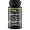 Surge Max Pro - Crecimiento muscular Fórmula - Potencia potencia, fuerza, resistencia, energía - Bomba muscular explosiva - Grandes ganancias - Ayuda Oxígeno y Nutriente Entrega a los músculos - L-Arginina - Construir Masa muscular