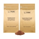 PURE Original INGREDIENTES Chasteberry Extract y Licorice Extract Bundle, 1 lb Cada, No GMO, Gluten Free Supplements