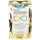 DrFormulas Dermtella Clear Skin Support Packs ¦ Pills with Zinc, Probiotics " DIM tención Suplementos para Mujeres, Adolescentes " Hombres con Probióticos Nexabióticos, Turmérico, Fish Oil, 1 Month Supply