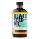 Black Seed Oil 8 Oz - Premium Nigella Sativa Cold-Presed Turkish Black Cumin Oil - High Strength 3X Thymoquinone - Natural Support - Super Food