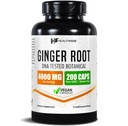 Saludfare Ginger Root Extract 4000mg ← Suplemento Silencio 200 Vegan Pills Silencio Digestive Support ← High Potency ← Non-GMO, Gluten-Free Silencio Made in USA