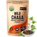 Ecológico Chaga Mushrooms Powder - Fine Powder to Make Chaga Tea for Immune Defense and More Energy, Organic Chaga is Wild Grown and Sustainably Harvested in Europe, Certified USDA Organic, 100 servings