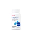 GNC Folic Acid 1000mcg, apoya el desarrollo fetal saludable, requerido para la formación adecuada de células rojas de sangre, Fórmula vegetariana, 100 Conde
