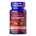Pride de Puritan Premium Lycopene 10mg, Suplemento dietético para la próstata, antioxidante, salud cardíaca y soporte general de salud, 100 Rapid Release Softgels