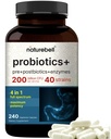 Probiótico 200 Billones CFU – 40 Strains Por Serving TEN 240 Veggie Capsules con Prebióticos y Probióticos para la Salud Digestiva – Gut Health " Bloating Support ← Probióticos diarios para hombres y mujeres