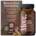 Más. Longevity " Wellbeing Liver Support " Cleanse – Potent Extract-Based Formula with Antioxidants and Amino Acids – Liver Health " Digestive Balance – 60 cápsulas (Made in USA)