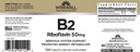 Molino de viento Vitamina B-2 50 mg Tabletas - 100 ea (2 Pack)