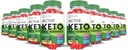 (10 Pack) Active Keto ACV Gummies Advanced Formula 1000MG ActiveKeto Keto Gummies Apple Sider Vinegar Formulado con Pomegranate Beet Juice Powder B12 Vegan Non GMO 600 Gummys