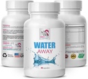 Complejo natural - WATER AWAY - Diurético natural, diurético herbal, Suplemento de agua, Equilibrio fluido, Mezcla herbal, Apoyo diurético Soporte herbario, Complemento de gestión del agua 1Bot 60Caps