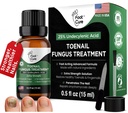 FOOT CURE Toenail Fungus Tratamiento para Fingernails, Reparación de uñas, Suavedor de uñas, Tratamiento de uñas amarillas, uñas cultivadas y tratamiento de hongos extra fuerza (Pack of 1)