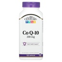 21st Century Co Q10 200 mg cápsulas, 120 cuenta (27435)