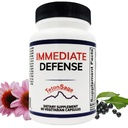 Apoyo Inmediata de Defensa Immune - Zinc, Black Elderberry, Echinacea, Vitamina A &amp; C con B12, ← Powerful Immunity Booster for Adults
