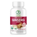 TEN Ginseng 60 Capsules ANTE Adaptogen for Stress Relief, Energy Boost, Immune Support TEN Certified USDA Organic, Non-GMO, Vegan Supplement for Natural Wellness