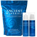 Antiguos Minerales Brillantes de baño de magnesio - Loción de magnesio y Loción Ultra con MSM - Pura Genuine Zechstein Chloride