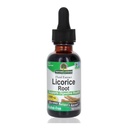 Respuesta de la naturaleza Licorice Root ← Herbal Supplement ← Apoyo Digestive Health Silencio No GMO > Kosher Silencioso libre de alcohol, libre de gluten > Vegan 1oz