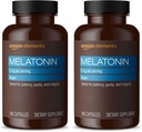 Elementos - Melatonina 5mg Cápsulas, Ayudas con insomnio ocasional, Vegan, Desarrollado, 195 Cuenta (Pack of 2), 6 Mes de Suministro (Packaging May Vary)