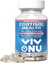 VivoNu Cortisol Health - Helps Sustain Healthy Energy, Balanced Cortisol Response, Relaxation & Deep Sleep - Ashwagandha ← L-Theaine peru Magnesium - Non-GMO – 60 cápsulas
