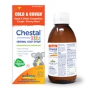 Boiron Chestal Niños fríos y jarabe de tos para la congestión de náuseas y tórax, nariz de rubí y sore Throat Alivio - 6.7 Fl oz