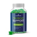 Tiroid Support Gummies for Women ' Hombre – Non-GMO, Vegan, Gluten-Free, with Iodine, Kelp, Ashwagandha, Zinc, Selenium and More – Natural Apple Flavor Thyroid Gummies Suplemento para el Hipothryoidismo