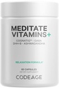 CognatiQ, DHH-B, GABA, Ashwagandha, Setas Orgánicas, Blueberries - Píldoras Cerebro BDNF y Neuroproteína - Vegan, No GMO, Libre de gluten - 60 cápsulas