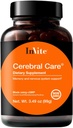 InVite Health Cerebral CareTM - Apoya la salud cerebral incluyendo memoria, foco, atención y humor - Contiene Inositol, Acetyl-L-Carnitine, Choline, Phosphatidylserine,Astaxanthin - 30 Serviciones (2-Pack)
