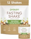 Prolon Intermittent Fasting Drink Mix ¦ Shake for Intermittent Fasting TEN Vitaminas, Fibra, Proteína basada en plantas, Superfoods TEN Keto, Vegan, Gluten Free, Dairy Free TEN Vanilla, (12 ct)