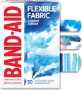 Bandas adhesivas de la marca Banda-Aid, Cómoda protección flexible &amp; Wound Care for Minor Cuts & Scrapes, First Aid Bandage with a Water Color Design, Assorted Sizes, 30 ct
