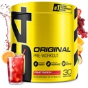 Cellucor C4 Original Pre Workout Powder Fruit Punch ← Vitamin C for Immune Support ← Sugar Free Preworkout Energy for Men &amp; Women ← 150mg Caffeine + Beta Alanine + Creatine tención 30 Servings