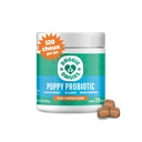 Doggie Dailies Puppy Probiotic, Probiotics for Puppies with Digestive Enzymes, Promotes Digestive Health, Supports Immune System & General Development (Pumpkin) 120 Soft Chews