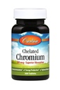 Carlson Chelated Chromium 200 mcg Absorption Superior - Metabolismo saludable Producción de energía y bienestar óptimo - 300 Tablets