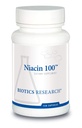 Biotics Research Niacin 100, 100 Milligram Niacin, Vitamina B3, Cholesterol, HDL, LDL, Triglyceride, LP, Salud cardiovascular, 150 cápsulas