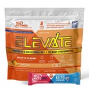 Real Ketones MCT & BHB Ketones Exógenos Bebidas Mix Packets Elevate Keto Electrolitos Powder Packets No Azúcar con 4 Electrolitos Principales Más Hidratante Keto BHB - 30 Pack Orange