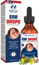Natrulo Ear Drops for Ear Infection – Organic Ear Drops for Adult, Kids, Baby, Dog &amp; Pets – for Ear Aches, Itchy Ears, Infecciones, Swimmer's Ear, &amp; Loosen Wax – Kids Safe, Made in USA