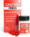 Zantrex Recomposición del Cuerpo Rojo " Active Energy Booster Suplemento Silencioso Apoyos Corporal Esculpting, Mayor Focus " Workout Performance ← 28 Capsules