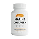 Péptidos de colágeno marino SIRUNES, 120 cápsulas - Suplementos de colágeno de pescado para las mujeres, Ideal para el cabello, la piel, las uñas, los huesos conjuntos - Hecho en EE.UU.