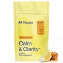 NeuroGum Calm " Clarity Mints (Honey Lemon, 90 piezas) ← GABA + L-Theanine + Vitamin D3 ← Sugar Free Mood &amp; Stress Supplement