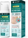 Correa de silicona para la marca de estiramiento: 100% crema de cicatrices de silicona - Quitar nuevas cicatrices de piel vieja 50g