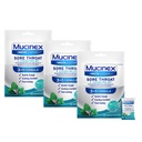 Mucinex InstaSoothe Sore Throat + Cough Relief Alpine Herbs & Mint Flavor, Fast Acting, Cooling Comfort, Powerful Sore Throat Oral Pain Reliever, 40 gotas medicadas (40 Cuenta (Pack of 3))