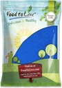 Comida para vivir Blue Spirulina Powder, 6 libras — Puro Raw Blue-Green Algae Extract, Kosher, Vegan, No-Irradiated, Rich in Phycocyanin, Great for Juices, Smoothies, Shakes, Drinks, and Food Coloring