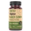 Deva Vegan Nutrition Black Cumin Seed Oil, Cold-Presed, Unrefined, 90 Capsules (Pack of 3)