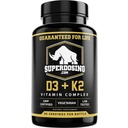 Mejor valor Max Strength 10,000 iu Vitamin D3 y 1500 mcg Vitamina K2 Suplementos 1 Botella Pk D3K2 Vitaminas y Suplementos para la Salud. D3-K2 MK4 Capsules, mejor vitamina K2D3 para el sistema inmunológico.