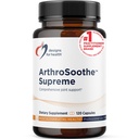 Diseños para Salud ArthroSoothe Supreme - Suplemento de Apoyo Conjunto para Adultos con Sulfato de Glucosamina, Quercetina, Mejillón Verde, MSM, Chino Skullcap + Más - Non-GMO (120 cápsulas)