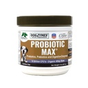 Dogzymes Probiótico Max -10 Billones Probióticos de CFU, Prebióticos, Enzimas Digestivos - (8 onzas)