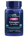 Extensión de vida Estrógeno para Mujeres, Ayuda a Aliviar Flashes calientes y Sudaderas nocturnas, Soy isoflavonas, Noruega Extracto de lechuga, arándanos, Sin hormonas, Sin gluten, No GMO, Vegetarian, 30 Tablet